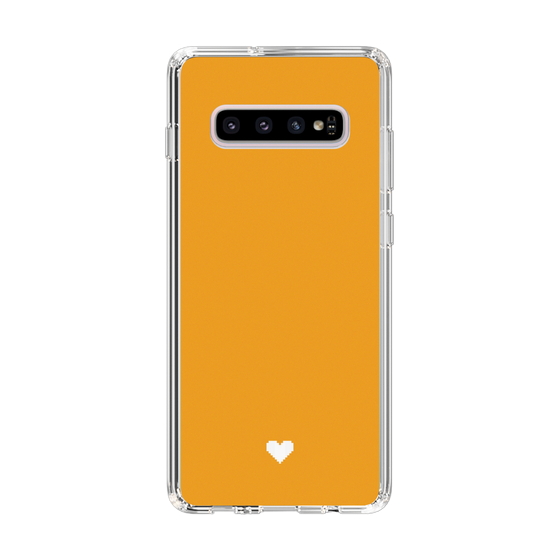 Slim Protection Case［ Original - Favorite Color Heart - Orange ］