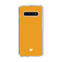Slim Protection Case［ Original - Favorite Color Heart - Orange ］