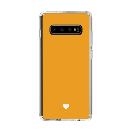 Slim Protection Case［ Original - Favorite Color Heart - Orange ］