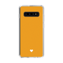 Slim Protection Case［ Original - Favorite Color Heart - Orange ］