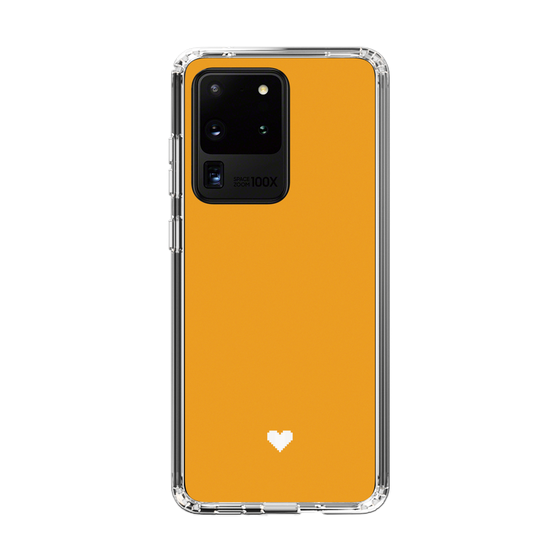 Slim Protection Case［ Original - Favorite Color Heart - Orange ］