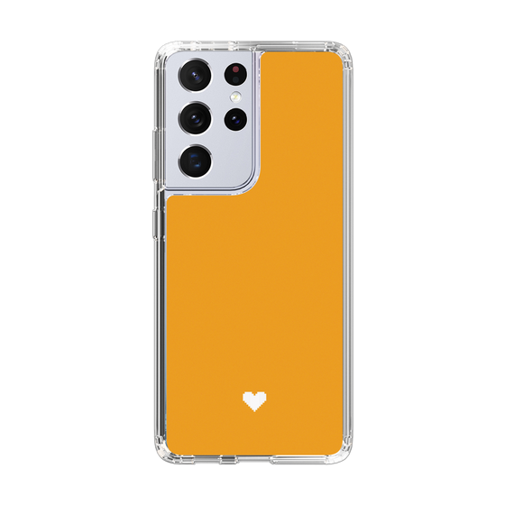 Slim Protection Case［ Original - Favorite Color Heart - Orange ］