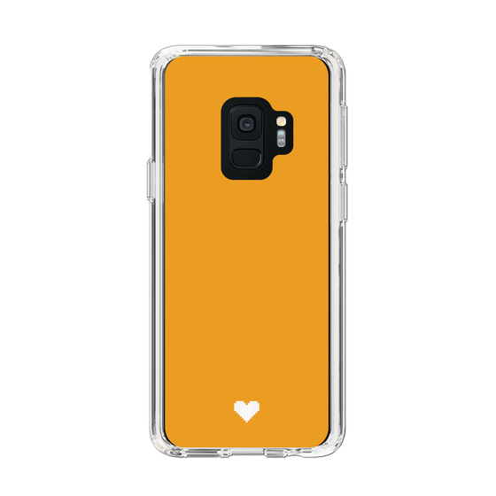 Slim Protection Case［ Original - Favorite Color Heart - Orange ］