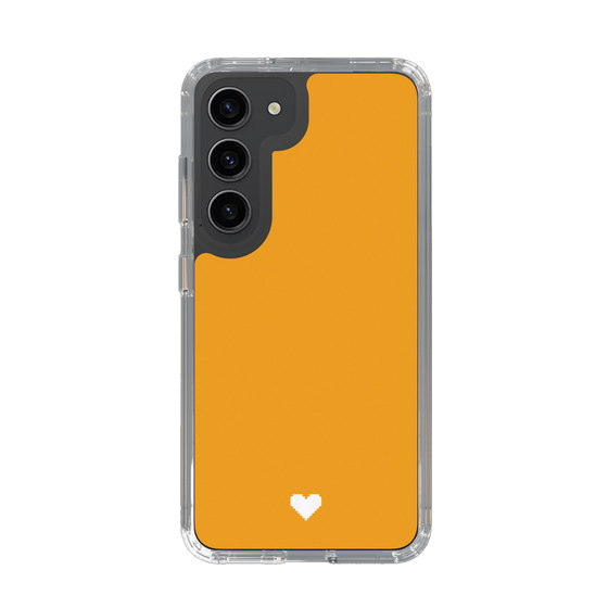 Slim Protection Case［ Original - Favorite Color Heart - Orange ］