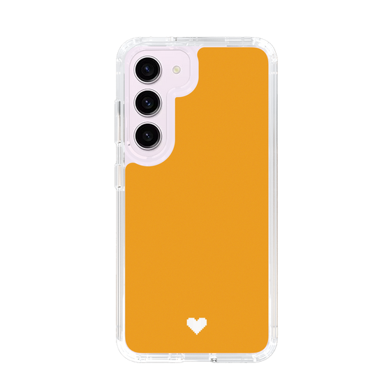 Slim Protection Case［ Original - Favorite Color Heart - Orange ］