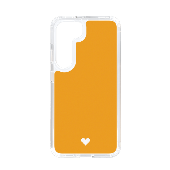 Slim Protection Case［ Original - Favorite Color Heart - Orange ］