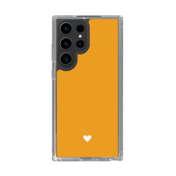 Slim Protection Case［ Original - Favorite Color Heart - Orange ］