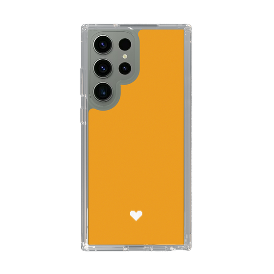 Slim Protection Case［ Original - Favorite Color Heart - Orange ］