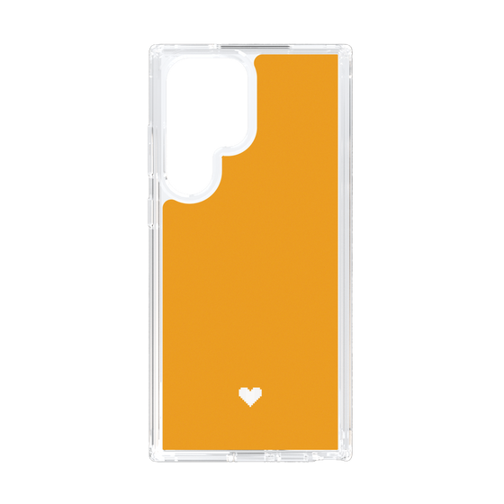 Slim Protection Case［ Original - Favorite Color Heart - Orange ］