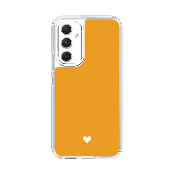 Slim Protection Case［ Original - Favorite Color Heart - Orange ］
