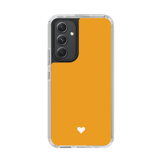 Slim Protection Case［ Original - Favorite Color Heart - Orange ］