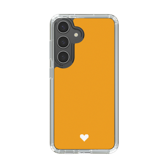 Slim Protection Case［ Original - Favorite Color Heart - Orange ］