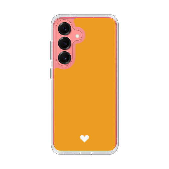 Slim Protection Case［ Original - Favorite Color Heart - Orange ］