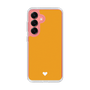 Slim Protection Case［ Original - Favorite Color Heart - Orange ］