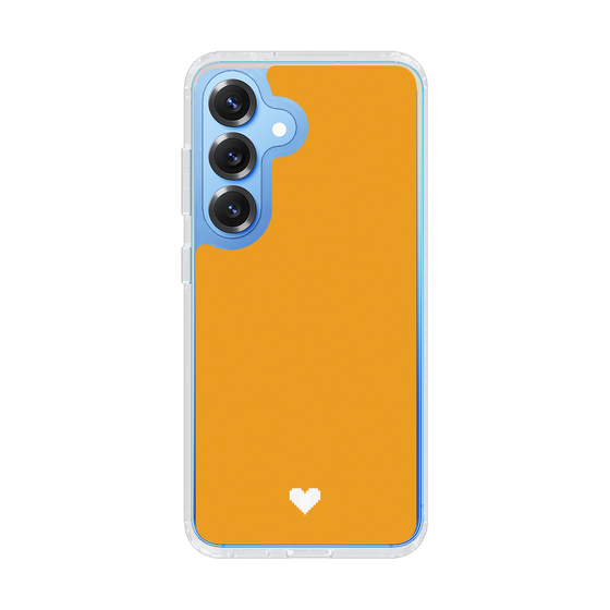 Slim Protection Case［ Original - Favorite Color Heart - Orange ］