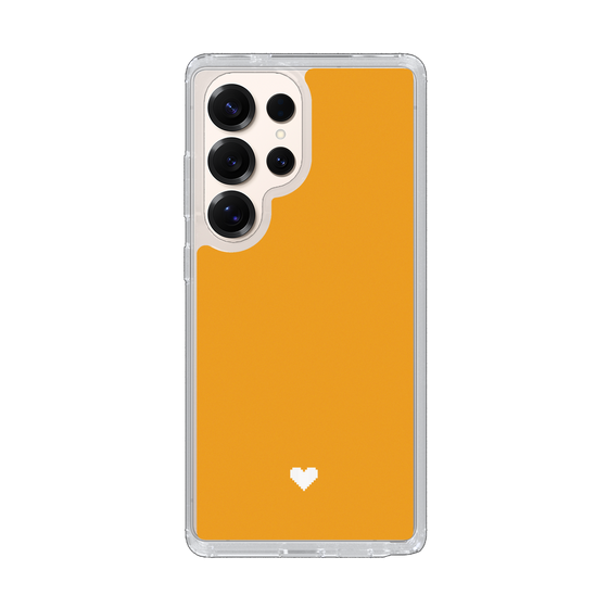 Slim Protection Case［ Original - Favorite Color Heart - Orange ］