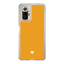 Slim Protection Case［ Original - Favorite Color Heart - Orange ］
