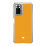 Slim Protection Case［ Original - Favorite Color Heart - Orange ］