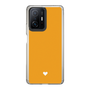Slim Protection Case［ Original - Favorite Color Heart - Orange ］