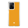 Slim Protection Case［ Original - Favorite Color Heart - Orange ］