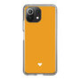 Slim Protection Case［ Original - Favorite Color Heart - Orange ］