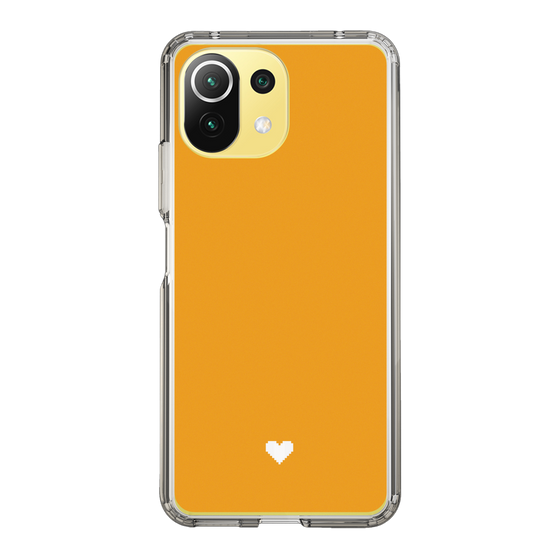 Slim Protection Case［ Original - Favorite Color Heart - Orange ］