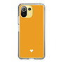 Slim Protection Case［ Original - Favorite Color Heart - Orange ］