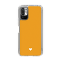 Slim Protection Case［ Original - Favorite Color Heart - Orange ］