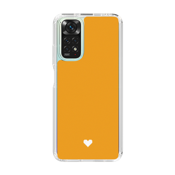 Slim Protection Case［ Original - Favorite Color Heart - Orange ］