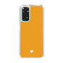 Slim Protection Case［ Original - Favorite Color Heart - Orange ］