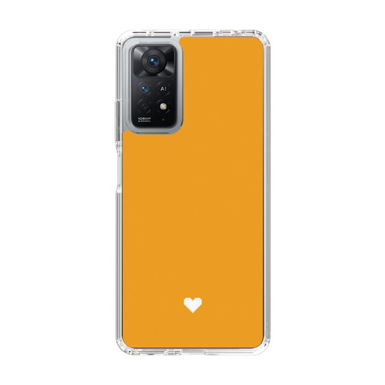 Slim Protection Case［ Original - Favorite Color Heart - Orange ］