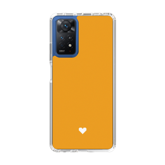 Slim Protection Case［ Original - Favorite Color Heart - Orange ］