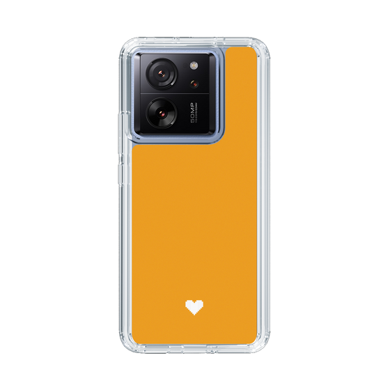 Slim Protection Case［ Original - Favorite Color Heart - Orange ］