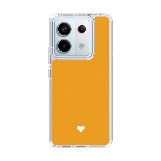 Slim Protection Case［ Original - Favorite Color Heart - Orange ］
