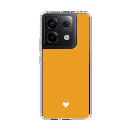 Slim Protection Case［ Original - Favorite Color Heart - Orange ］