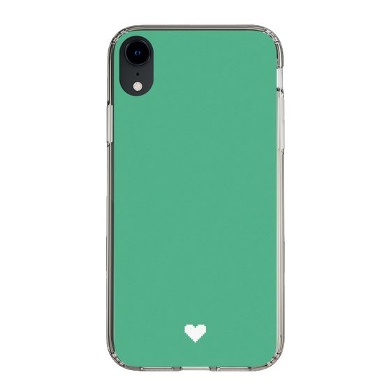 Slim Protection Case［ Original - Favorite Color Heart - Green ］