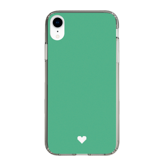 Slim Protection Case［ Original - Favorite Color Heart - Green ］