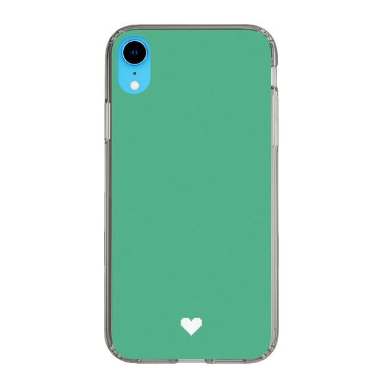 Slim Protection Case［ Original - Favorite Color Heart - Green ］