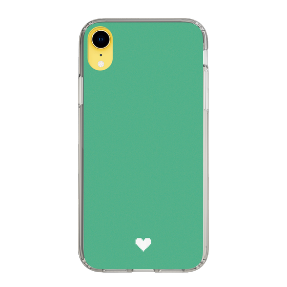 Slim Protection Case［ Original - Favorite Color Heart - Green ］