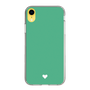 Slim Protection Case［ Original - Favorite Color Heart - Green ］