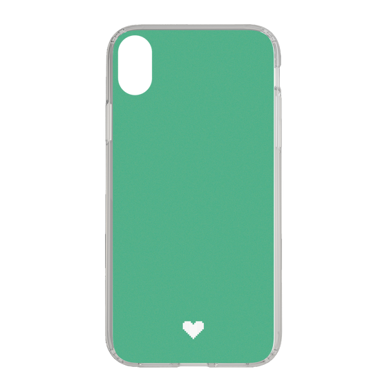 Slim Protection Case［ Original - Favorite Color Heart - Green ］