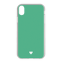 Slim Protection Case［ Original - Favorite Color Heart - Green ］