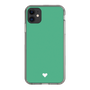 Slim Protection Case［ Original - Favorite Color Heart - Green ］