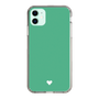 Slim Protection Case［ Original - Favorite Color Heart - Green ］