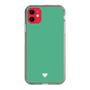 Slim Protection Case［ Original - Favorite Color Heart - Green ］