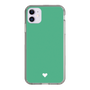 Slim Protection Case［ Original - Favorite Color Heart - Green ］