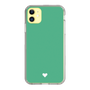 Slim Protection Case［ Original - Favorite Color Heart - Green ］