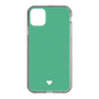 Slim Protection Case［ Original - Favorite Color Heart - Green ］