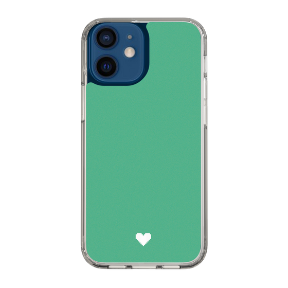 Slim Protection Case［ Original - Favorite Color Heart - Green ］