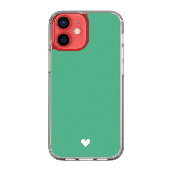 Slim Protection Case［ Original - Favorite Color Heart - Green ］
